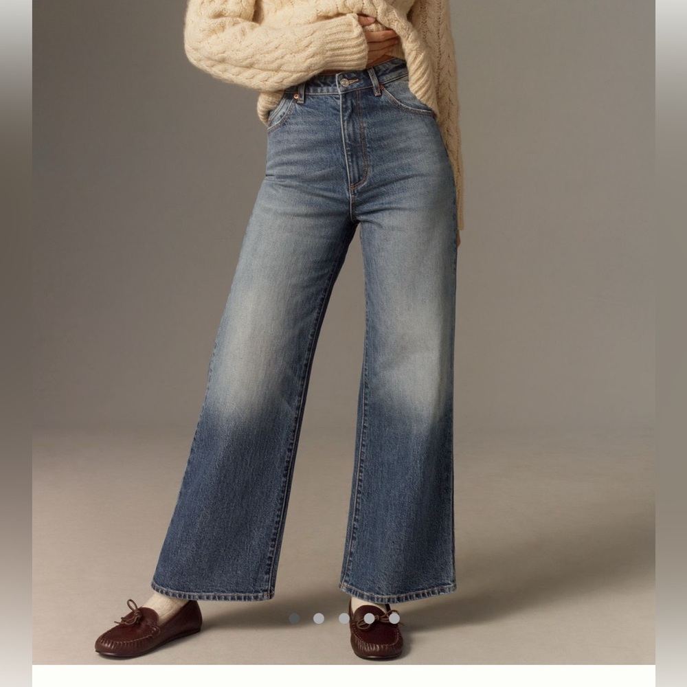 ROLLA'S Sailor Scoop High-Rise Crop Jeans
